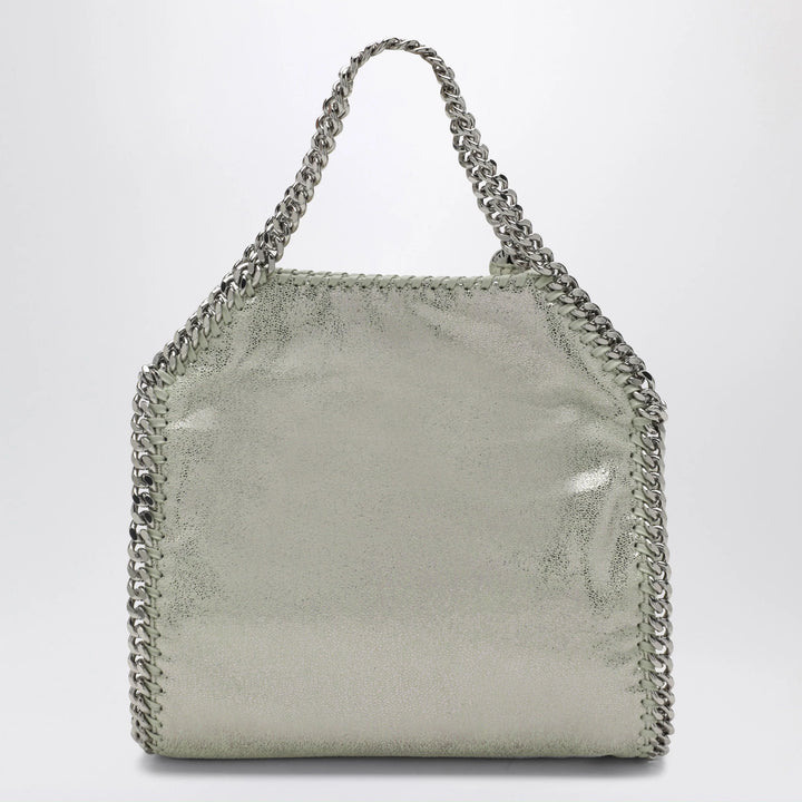 Stella McCartney - Mini Falabella tote bag in light lime green by Stella McCartney