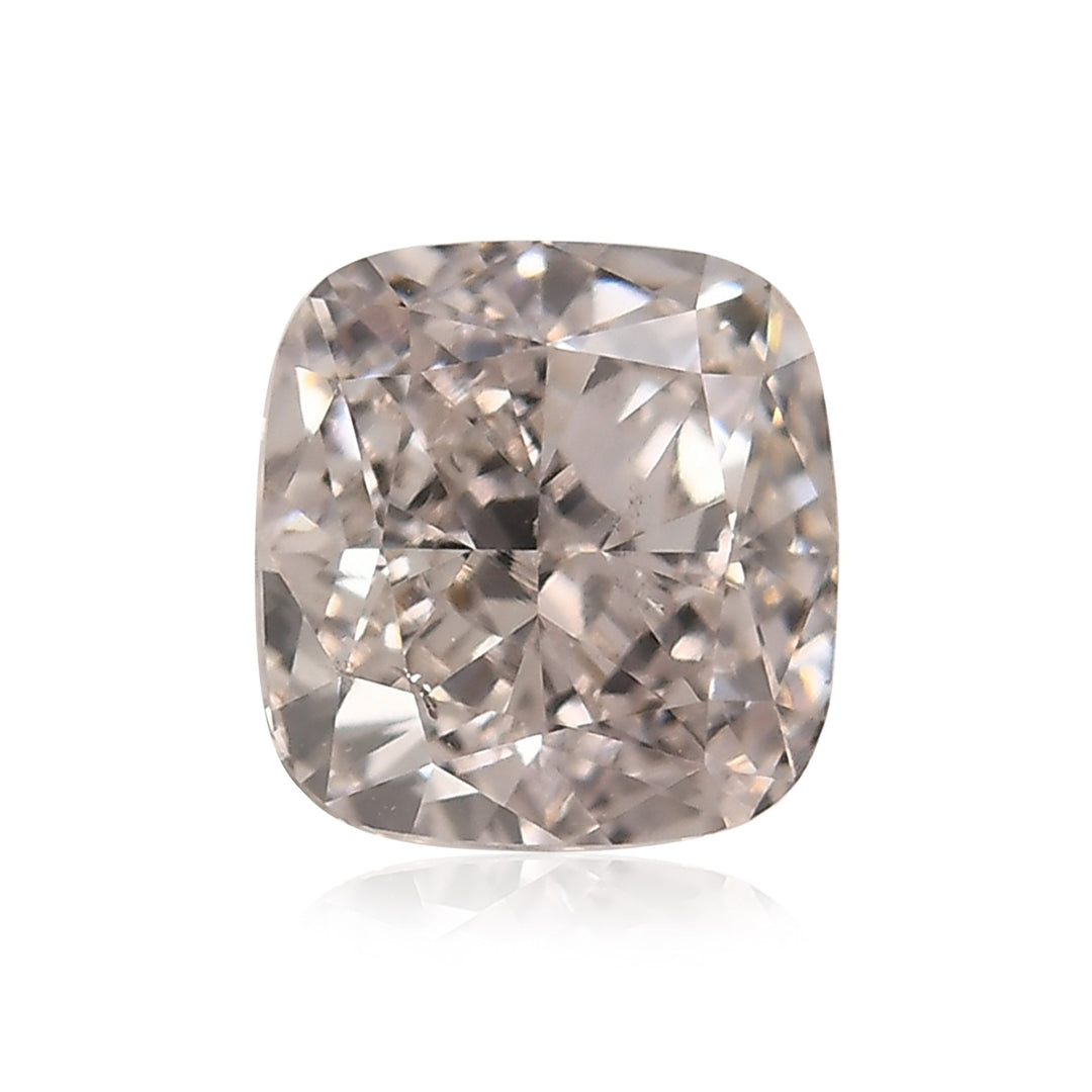 0.72 Carat Light Pink Cushion Diamond SI1 GIA