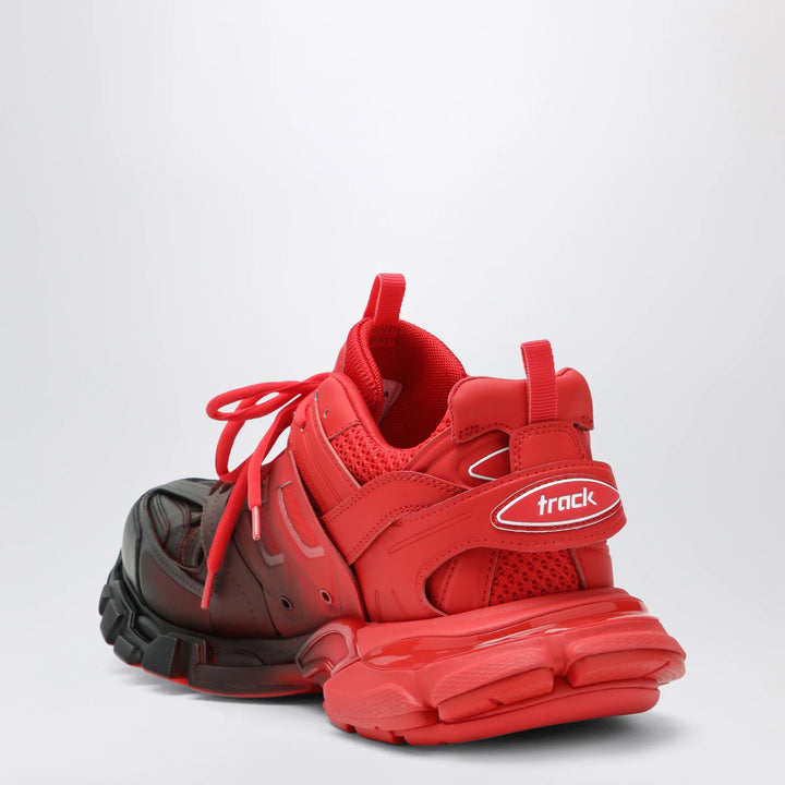 Balenciaga - Track Gradient sneakers in red and black polyurethane