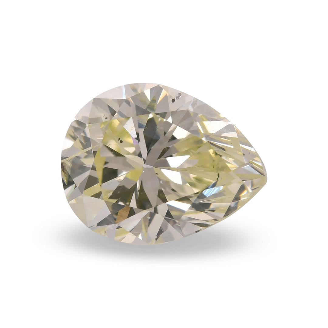 5.08 Carat U-V Pear Diamond SI2 GIA