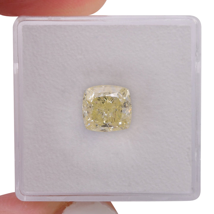 2.51 Carat U-V Cushion Diamond VS2 GIA