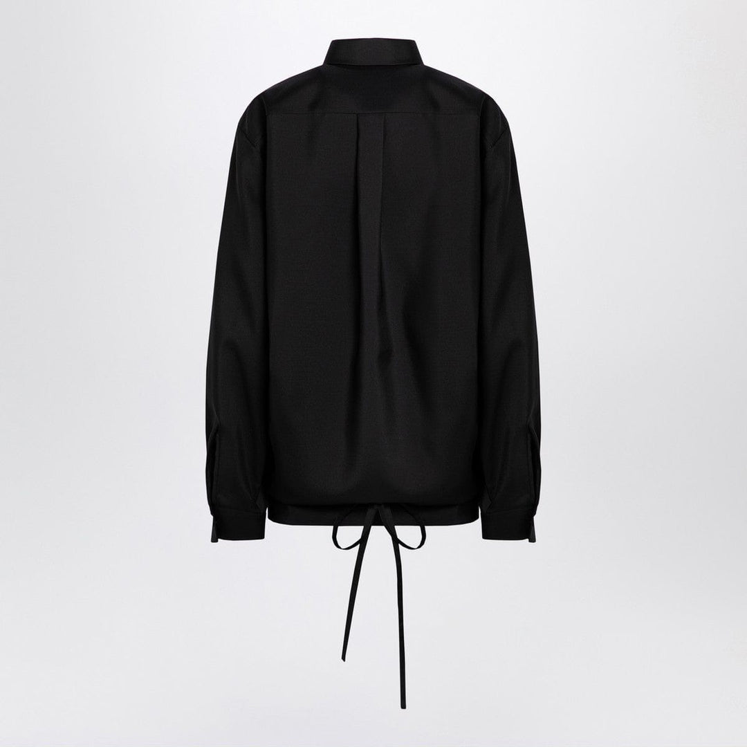 Valentino Black shirt with drawstring