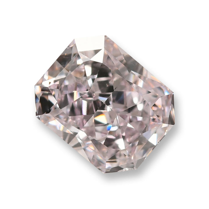 0.50 Carat Light Pink Radiant Diamond SI1 GIA