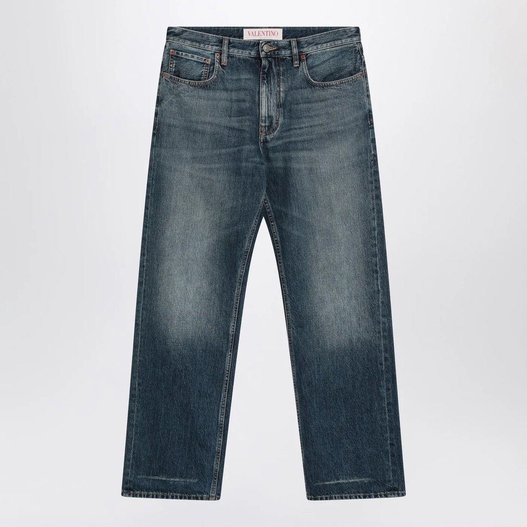 Valentino - Blue washed denim jeans
