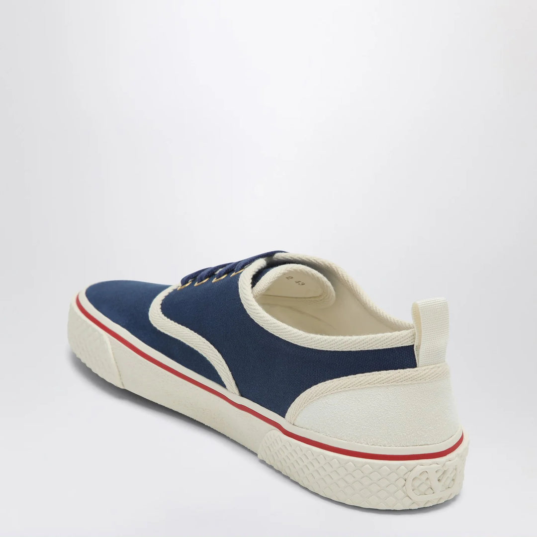 Valentino Garavani - Sneakers Nojoke in blue and white canvas