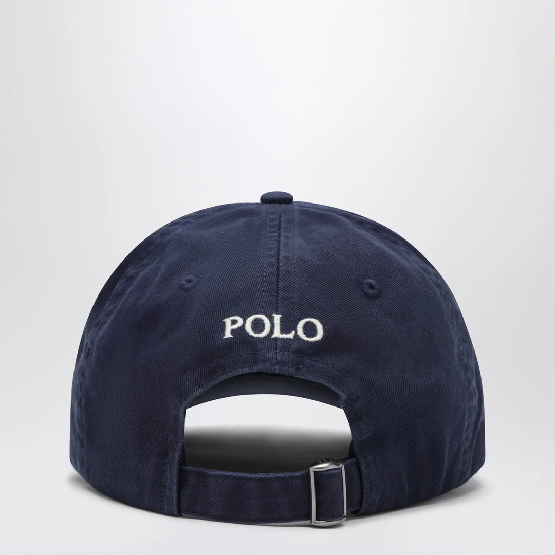 Polo Ralph Lauren - Navy blue cotton baseball cap