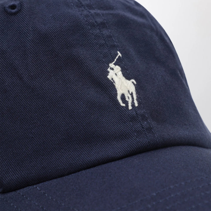 Polo Ralph Lauren - Navy blue cotton baseball cap