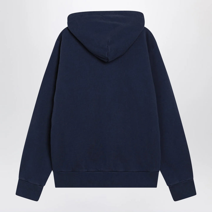 Polo Ralph Lauren - Navy blue cotton zip-up sweatshirt