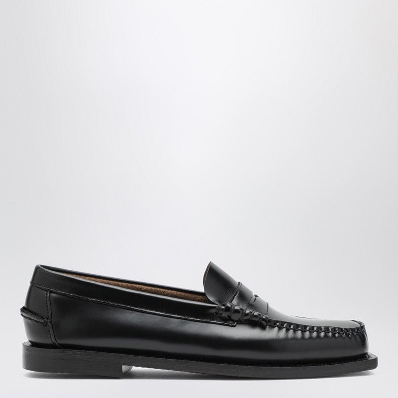 Shoes Sebago - Black Madison moccasins in leather - 6,5 US Brand