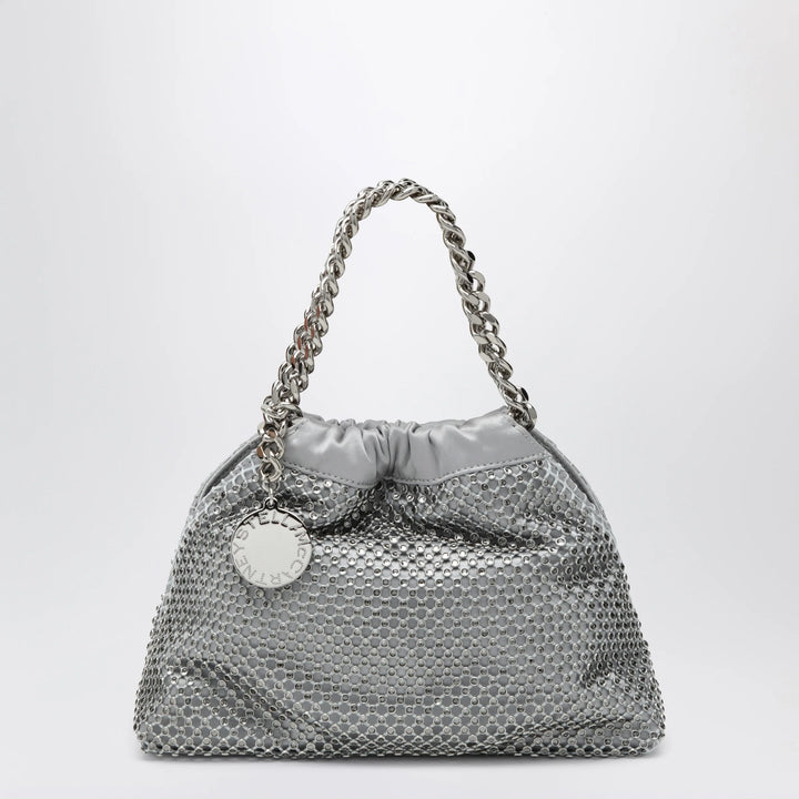 Stella McCartney - Black Falabella Mini drawstring bag with drawstring closure