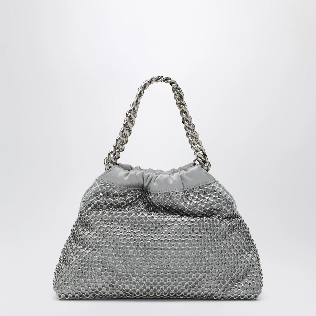 Stella McCartney - Black Falabella Mini drawstring bag with drawstring closure