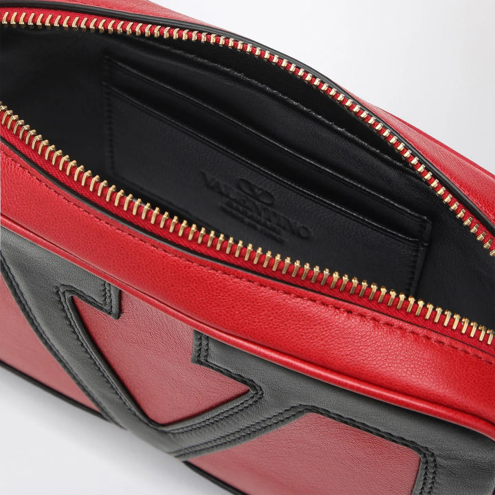 Valentino Garavani - Viva Superstar chain belt bag red/black