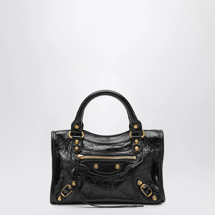 Balenciaga - Le City mini bag in black lambskin