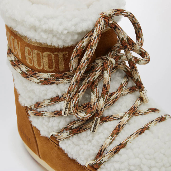 Moon Boot - Brown shearling LAB69 Icon Low boots