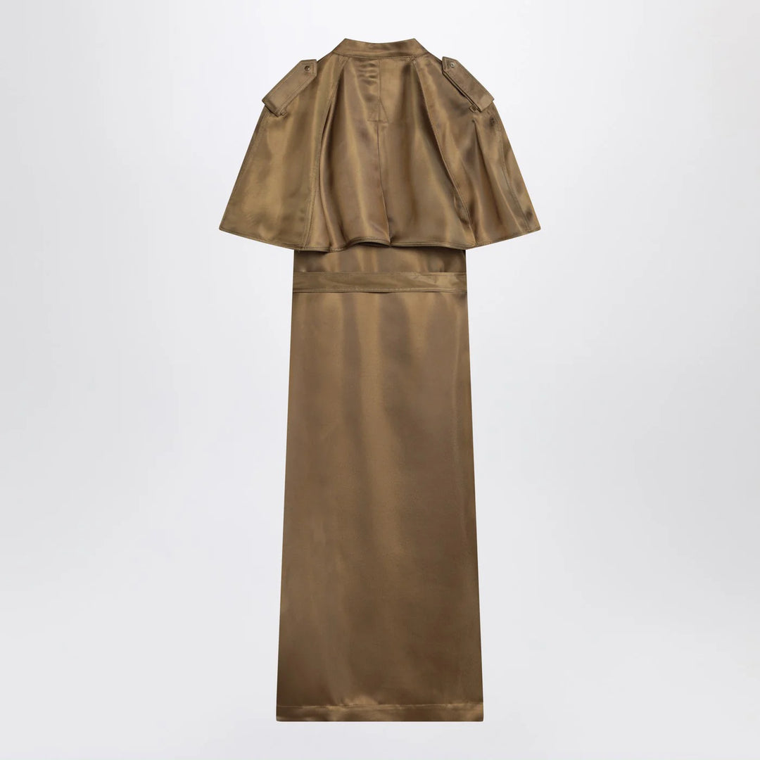 Burberry - Viscose twill trench dress