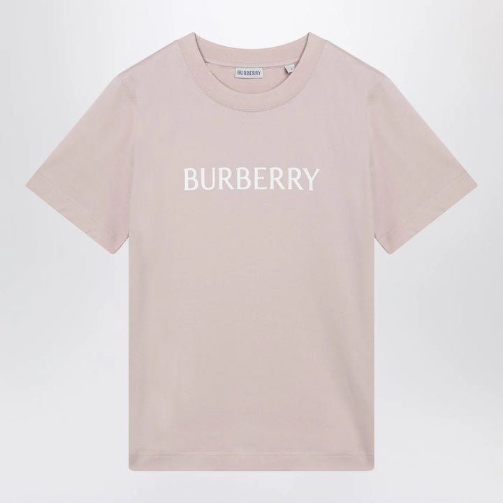 Burberry - Light pink cotton T-shirt