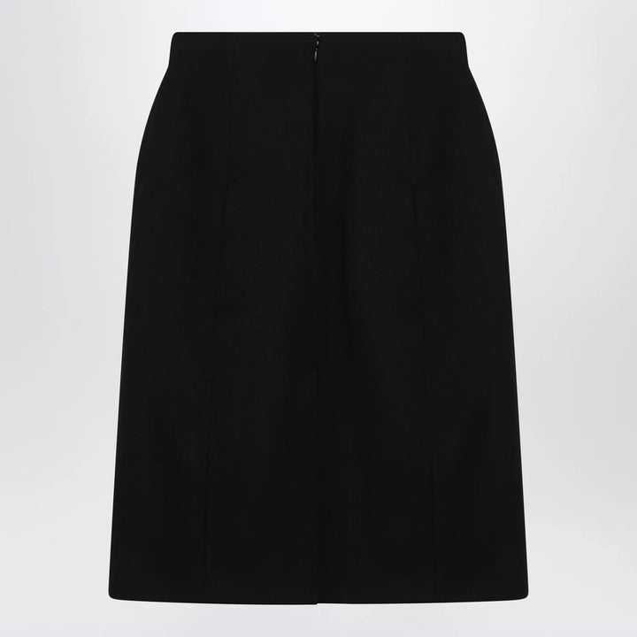 Balenciaga - Black Hourglass midi skirt