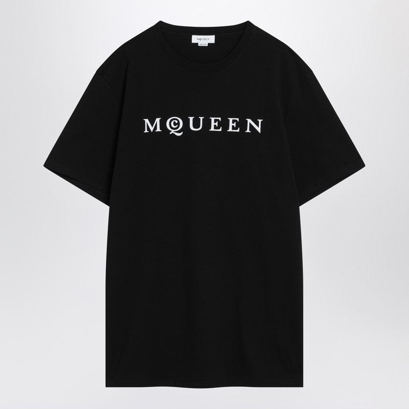 Shirts & Tops Alexander McQueen - Black cotton jersey t-shirt - L Brand
