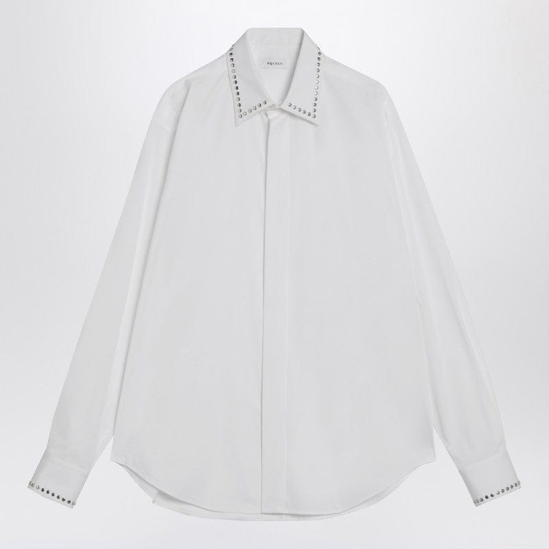 Shirts & Tops Alexander McQueen - White cotton shirt with studs - 16 1/2 US Brand