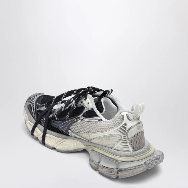 Balenciaga - 3XL Split Logo Sneakers in light yellow/red/navy