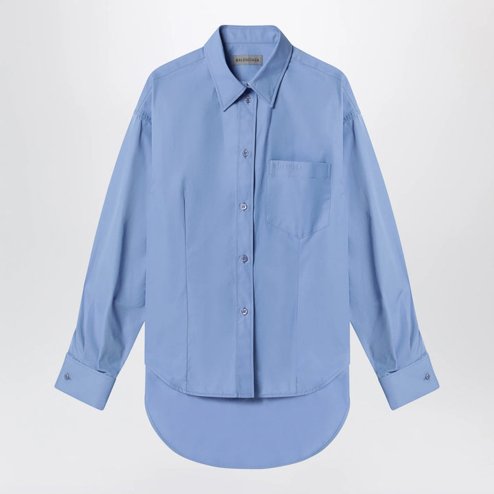Balenciaga - Light blue cotton shirt