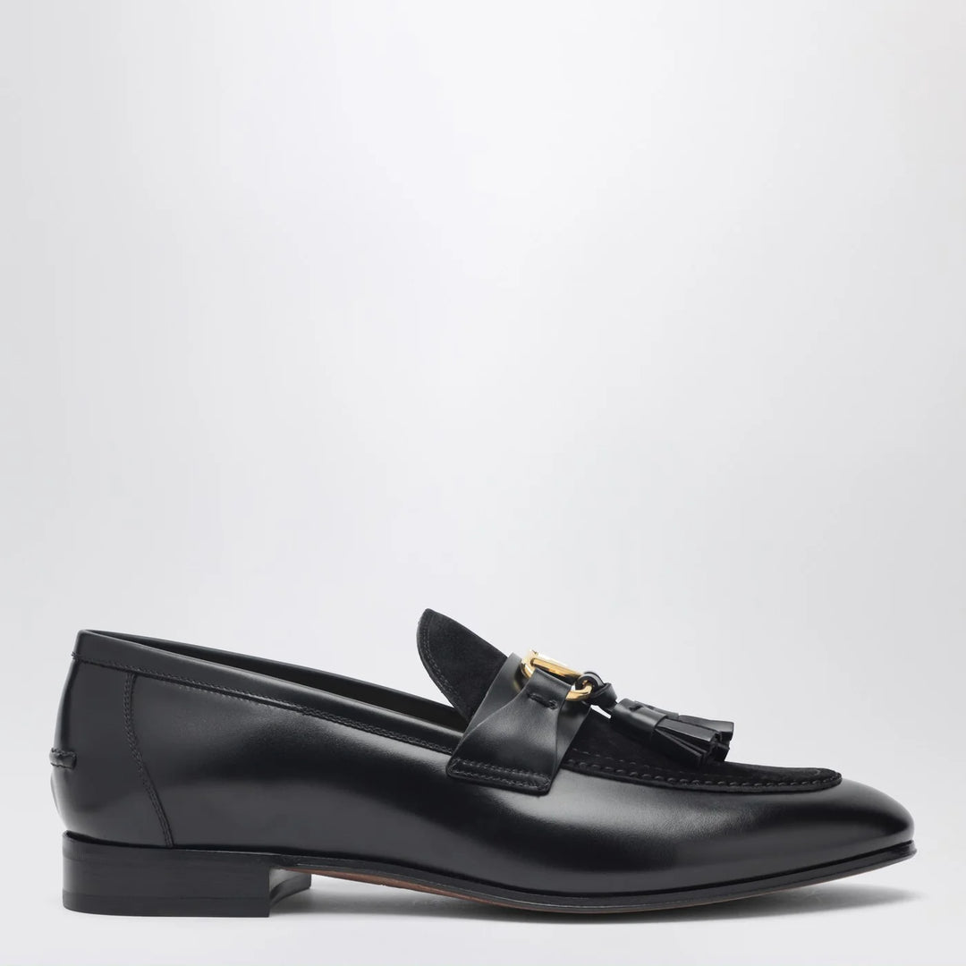 Valentino Garavani - Vaniteux loafer in calfskin and split leather