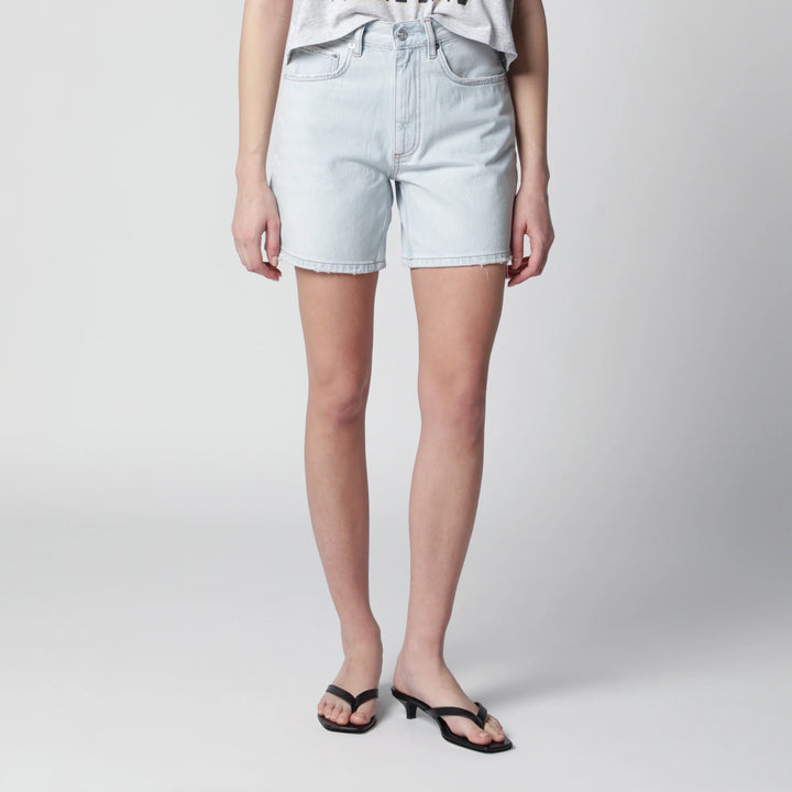 ANINE BING - Light blue denim shorts