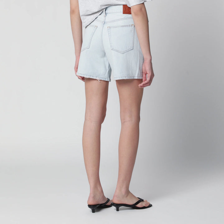 ANINE BING - Light blue denim shorts