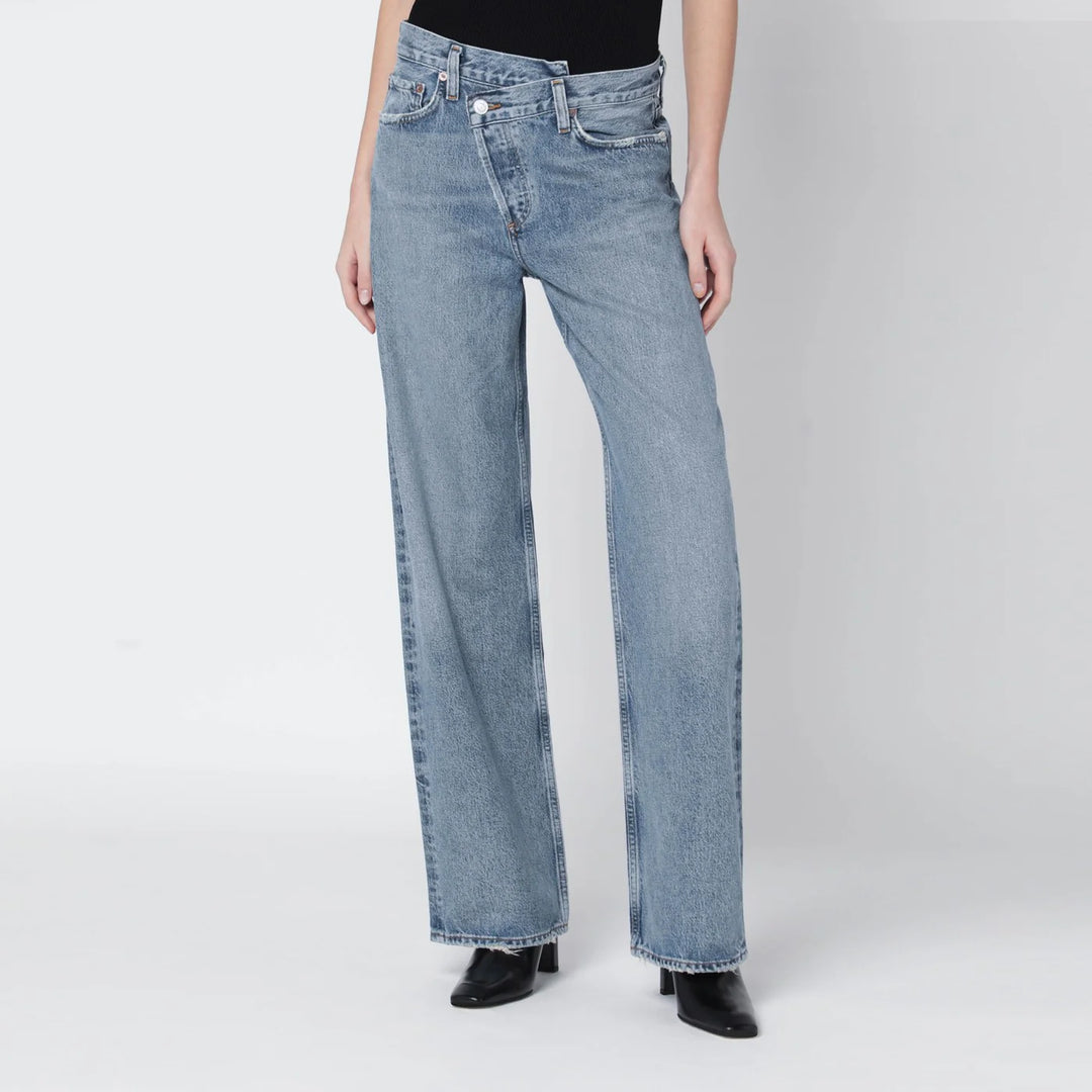 AGOLDE - Arc Criss Cross jeans in Conclusion wash