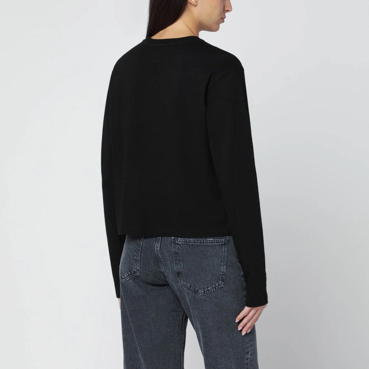 AGOLDE - Black organic cotton top