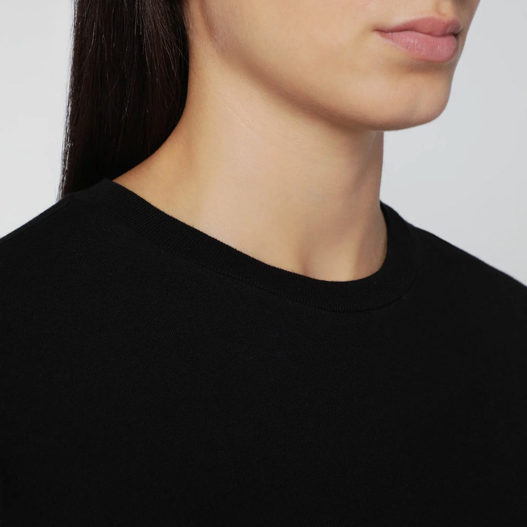 AGOLDE - Black organic cotton top