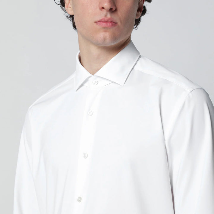 XACUS - Active Tailor Fit shirt white