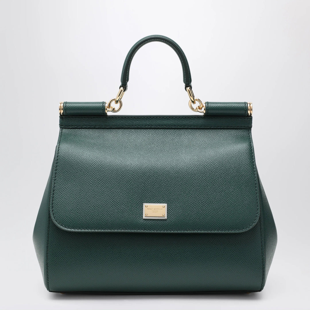 Dolce&amp;Gabbana - Large Sicily handbag in Lago green