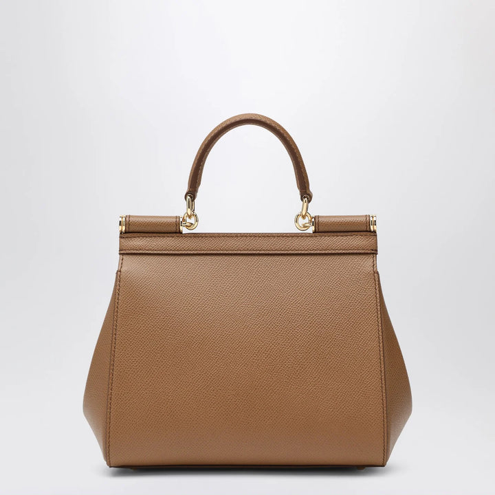 Dolce&amp;Gabbana - Medium caramel Sicily Hand Bag