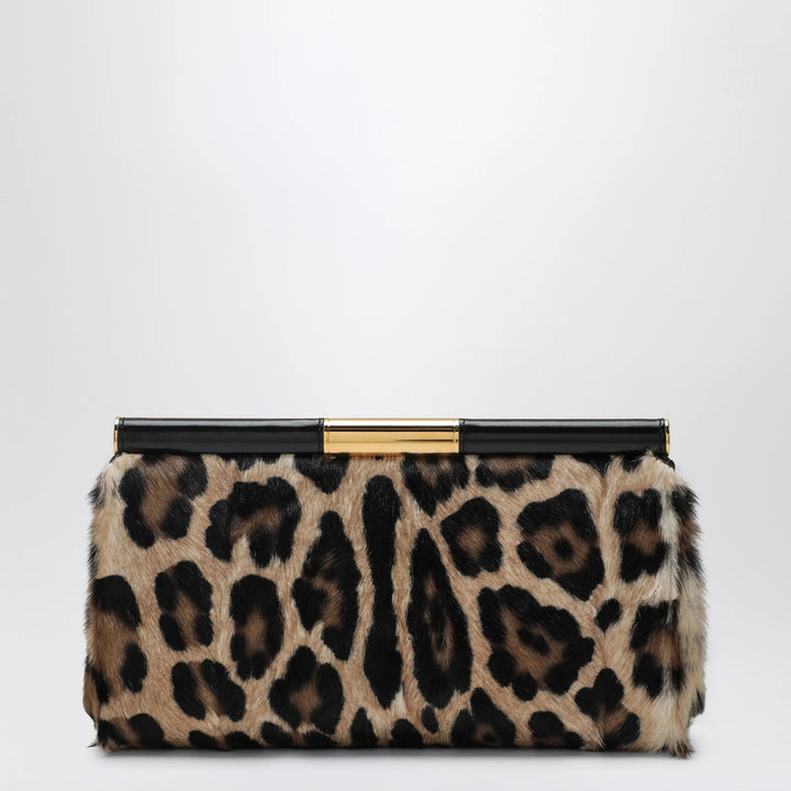 Dolce&amp;Gabbana - Marlene shoulder bag in leopard-print kidskin