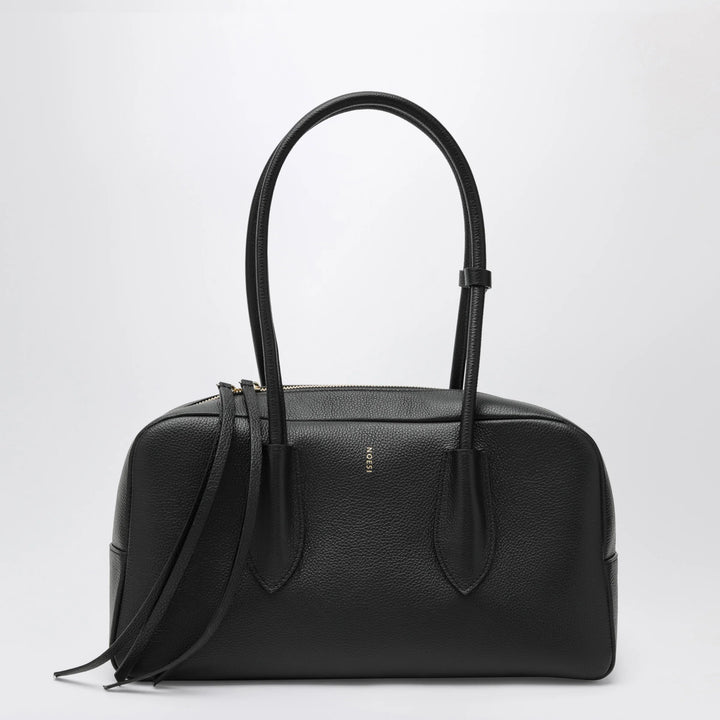 NOESI - Betty black bag in grained leather