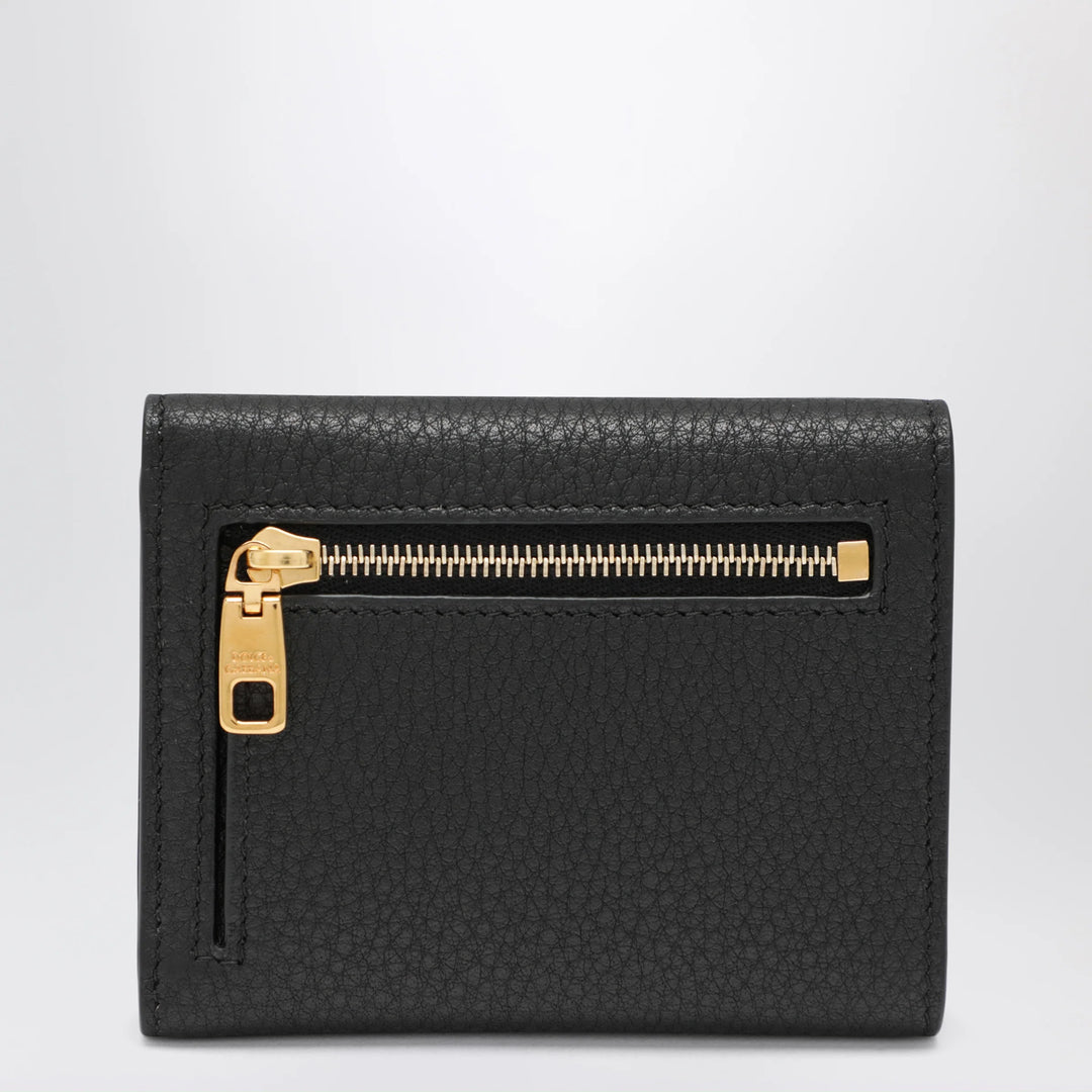 Dolce&amp;Gabbana - Black Dauphine Calf Leather Wallet