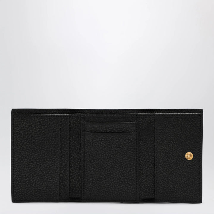 Dolce&amp;Gabbana - Black Dauphine Calf Leather Wallet