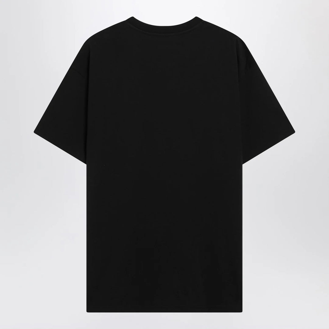 Givenchy - Black cotton T-shirt with logo patch