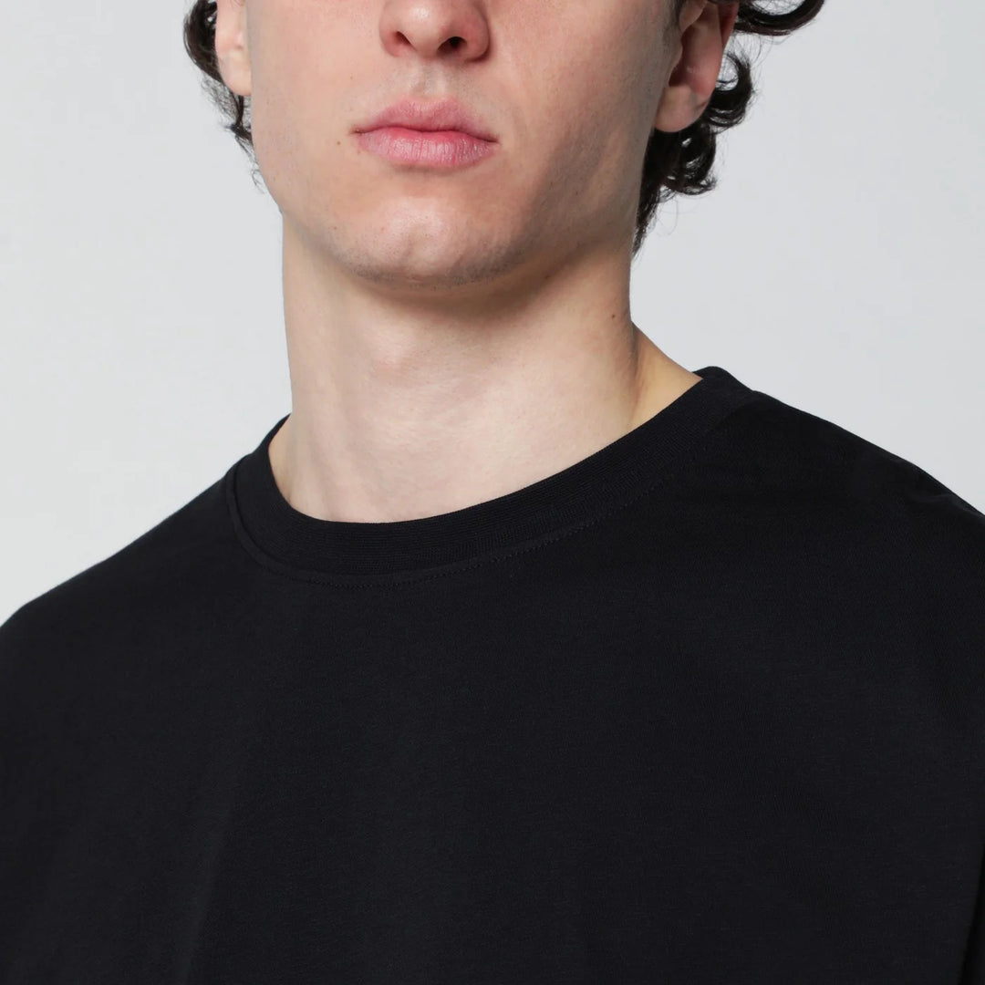 STUDIO NICHOLSON - Bric T-shirt black regular fit