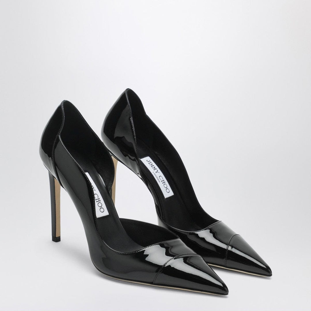 Jimmy Choo Brigitte 100 pumps in black patent leather