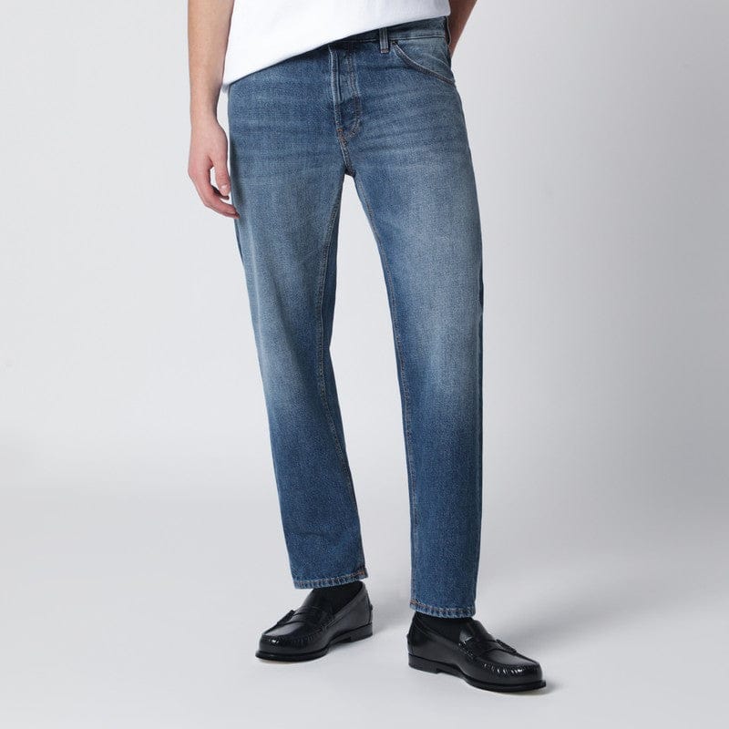 Pants PT Torino Denim - Mid-blue washed Rebel jeans - 33 Brand