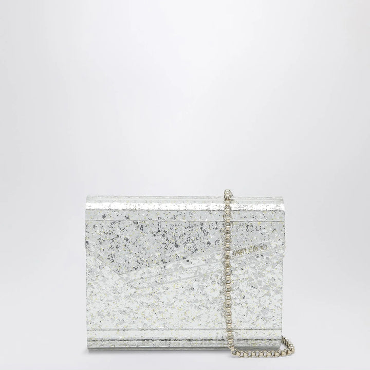 Jimmy Choo - Champagne-coloured Candy clutch