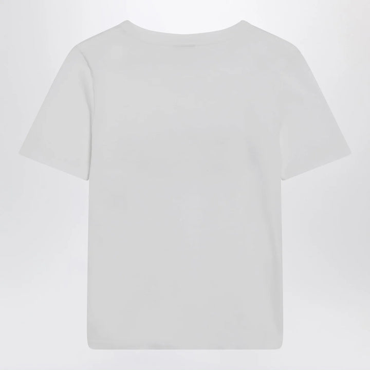 Chloé - White T-shirt with logo print
