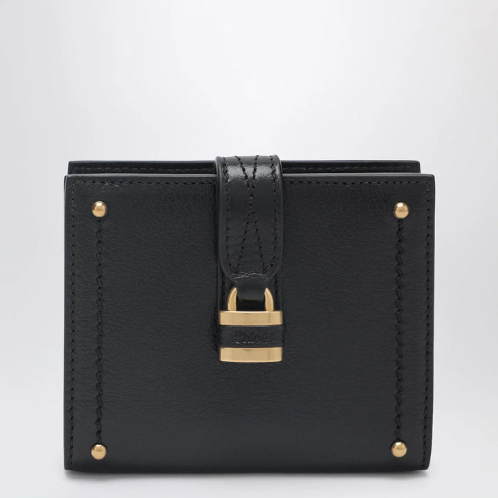 Chloé - Paddington square wallet in black leather