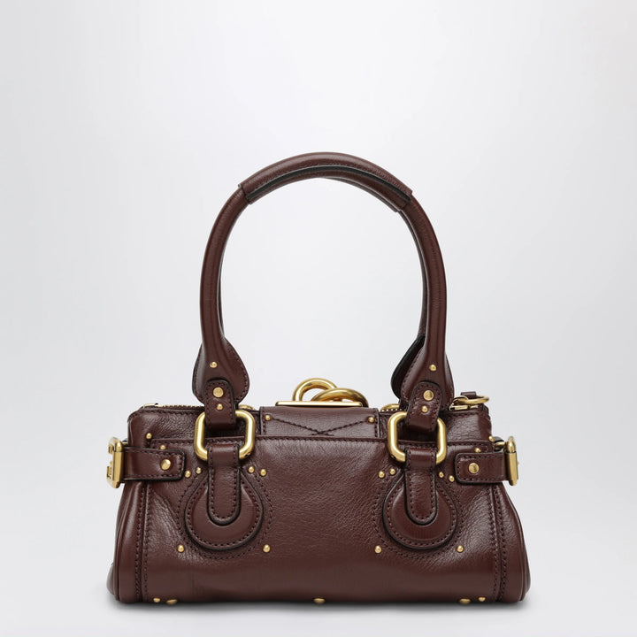 Chloé - Small brown leather Paddington bag