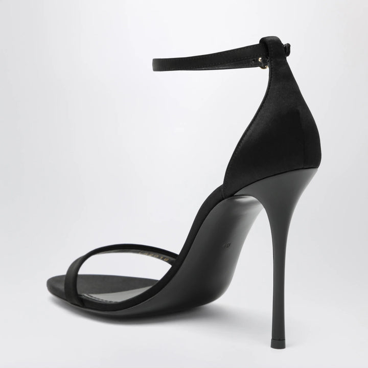 Dolce&amp;Gabbana - Keira sandal in black satin