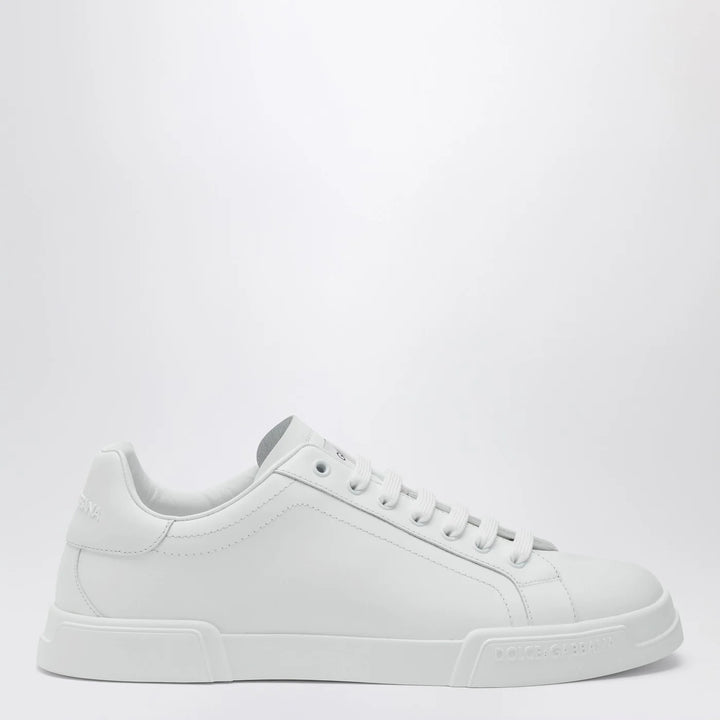 Dolce&amp;Gabbana - White Portofino Sneakers in leather