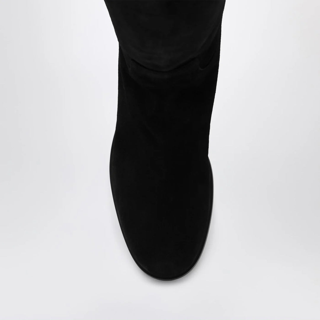 Dolce&amp;Gabbana - High suede boot black