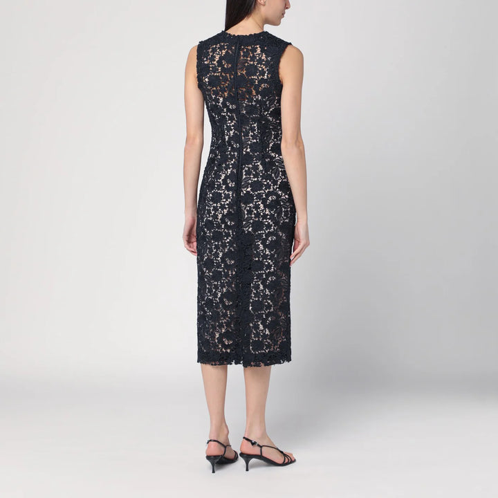 P.A.R.O.S.H. - Blue lace midi dress
